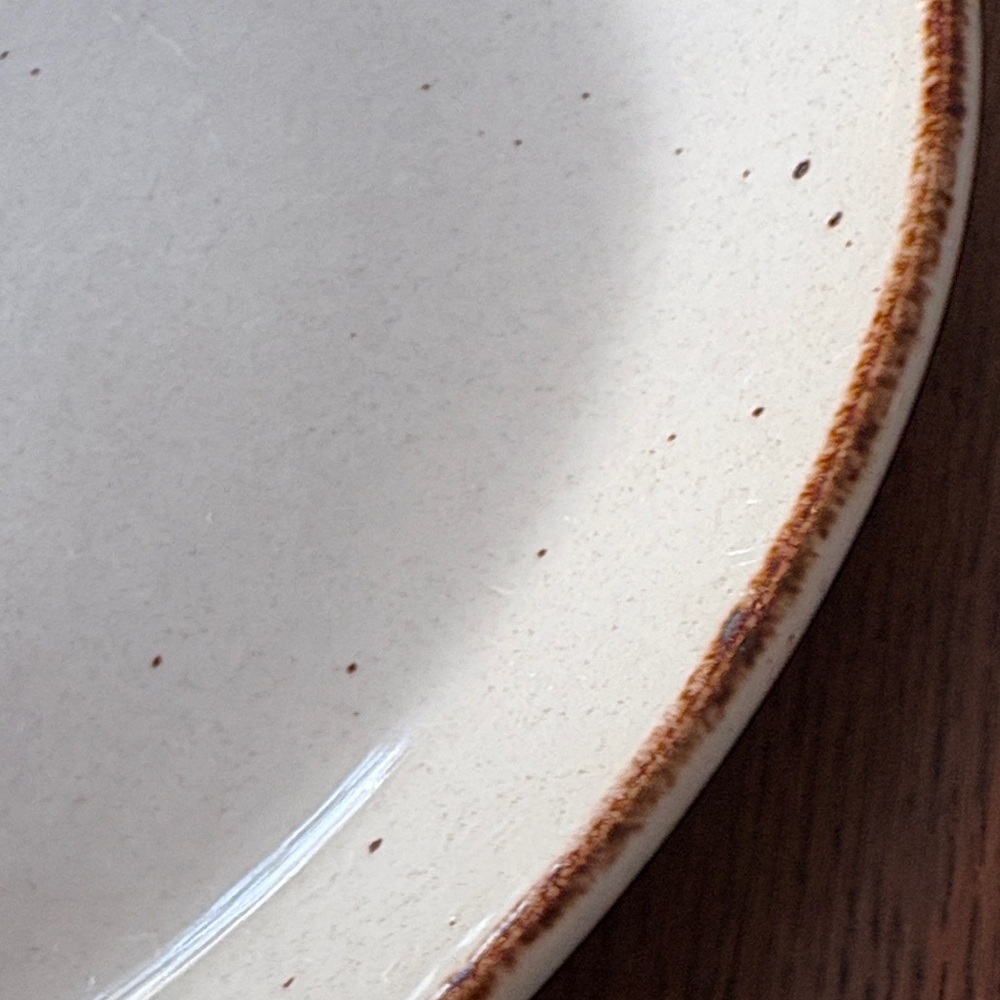 VTG J&G MEAKIN - LIFESTYLE - Speckled Stoneware Dinner Plates (set of 5) - Picture 5 of 10